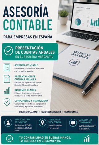 Servicios contables y presentacion cuentas anuales