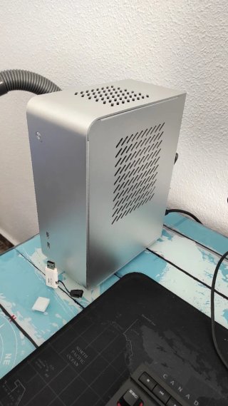 Caja Mini ITX Plata