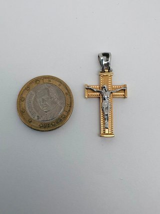 Colgante Cruz Oro 18k 2,9gr