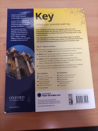 Key Bachillerato 2e 1 Student Book (Spain)