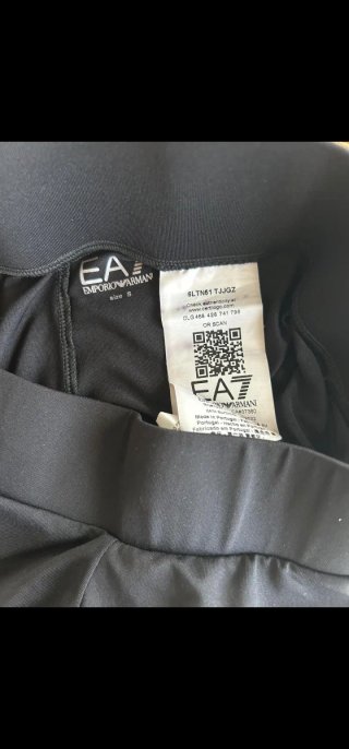 Falda Padel Emporio Armani Negra y Multicolor