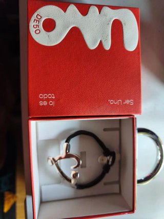 Pulsera Uno de 50 Roja