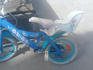 Bicicleta infantil Frozen