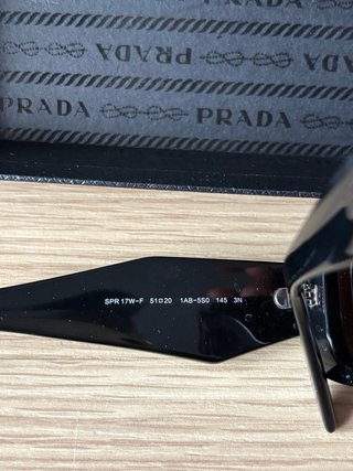 Occhiali da sole Prada neri unisex
