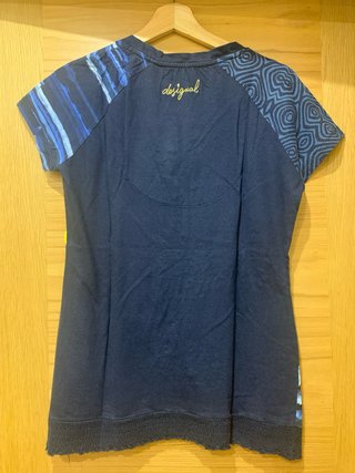 Camiseta Desigual Manga Corta Floral Árboles