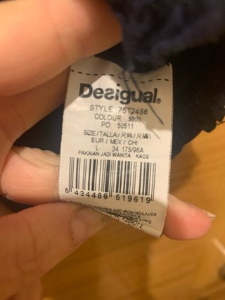Camiseta Desigual Manga Corta Floral Árboles
