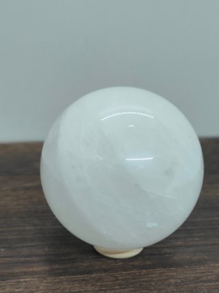 Sfera Quarzo Bianco Cristallo di Rocca