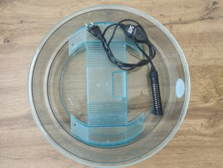 Terrario tortuga + calentador agua