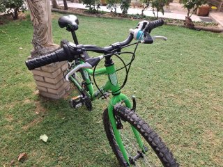 Bicicleta Decathlon 24 Verde