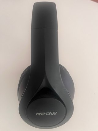 Auriculares estéreo inalámbricos negros