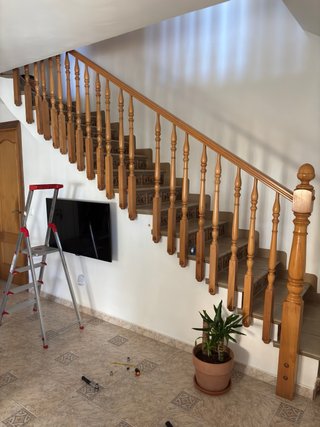 Barandilla Escalera Madera
