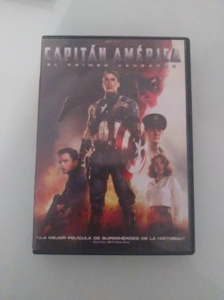 Capitán América: El Primer Vengador DVD