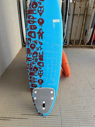 Tabla surf niños 100L Decathlon, agujero lateral
