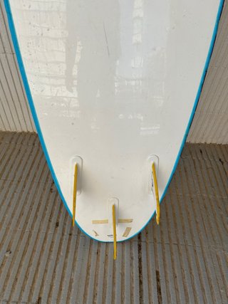 Tabla surf niños 100L Decathlon, agujero lateral