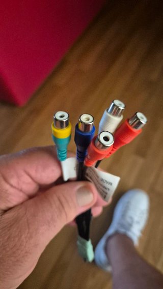 Cavo RCA 3 colori