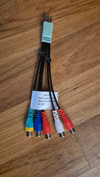 Cavo RCA 3 colori