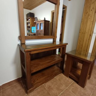 Muebles de madera para salón