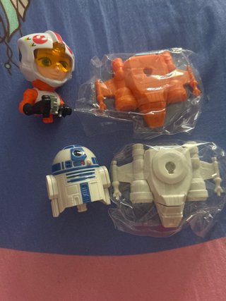 Star Wars Kinder Figuras Luke R2-D2