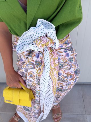 Pareo 100% cotone fantasia