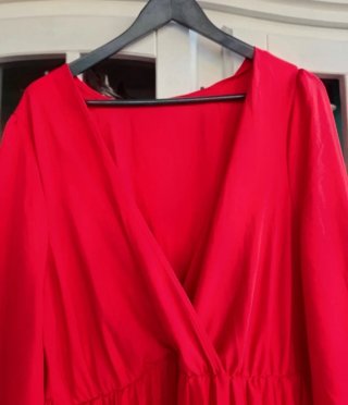 Mono rojo pantalón palazzo talla 44