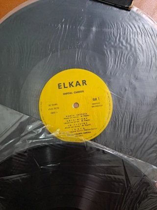 Disco Vinilo Peio Ospital eta Pantxoa Carrere