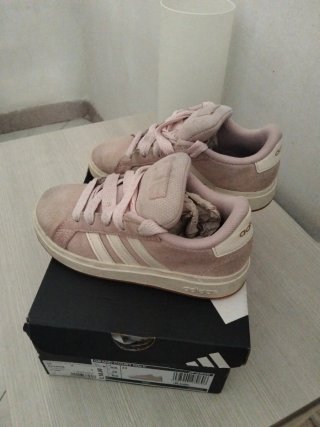 Scarpe Adidas Grand Court 00s K rosa