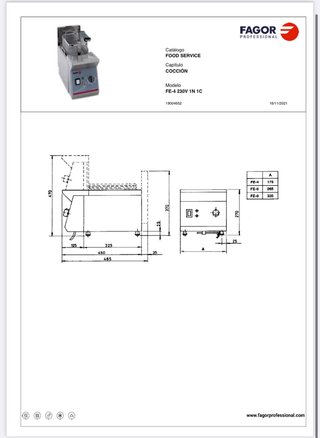 Freidora Fagor FE-4