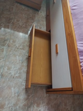 Cama nido madera maciza