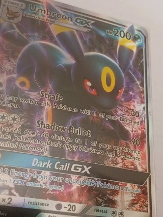 Umbreon GX Carta Pokémon