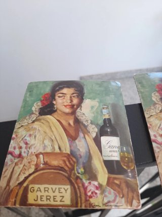 Antiguos posavasos de corcho