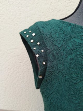Vestido Zara Trafaluc T. M. Ajustado.