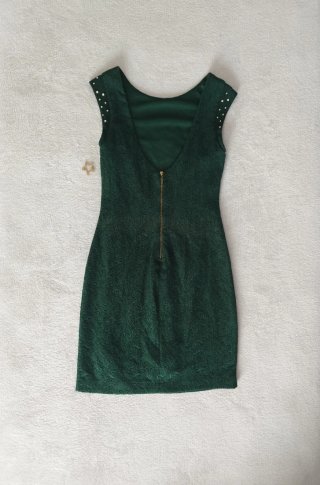Vestido Zara Trafaluc T. M. Ajustado.