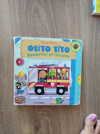 Lote 5 libros de Osito Tito