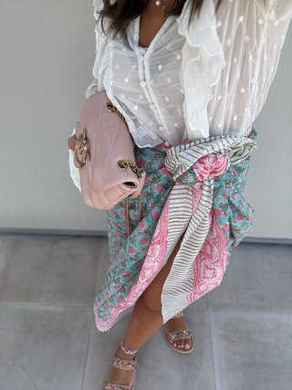 Pareo 100% Cotone Floreale