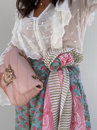 Pareo 100% Cotone Floreale
