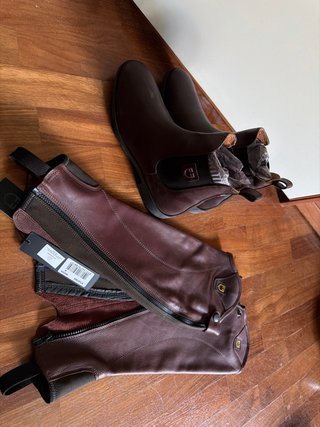 Stivaletti equestri marroni taglia 41