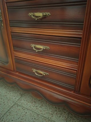 Mueble de entrada con espejo