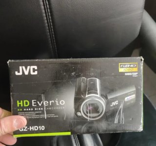 Videocámara JVC con disco duro