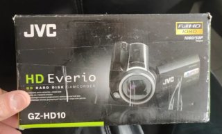 Videocámara JVC con disco duro
