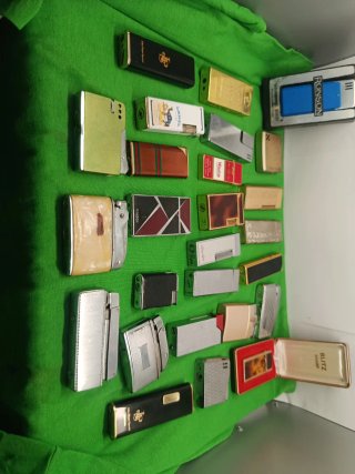 Accendini vintage Ronson, Camel, Winston