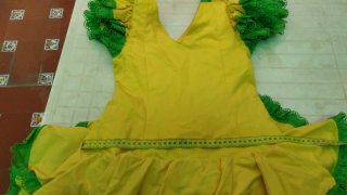 Traje Flamenca/mantoncillo Hecho a Mano REBAJO 45€