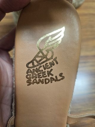 Sandalias cuña Castañer x Ancient Greek T.37 piel