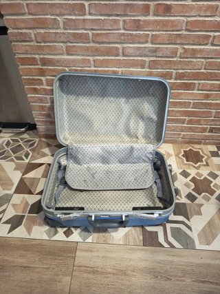 Maleta Grande Executive Azul con Ruedas
