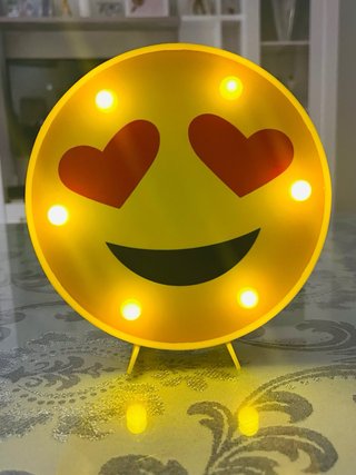Lámpara Emoji Corazones