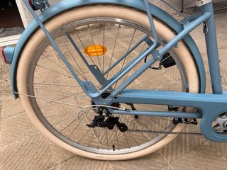 Bicicleta Urbana Azul Celeste Elops 520