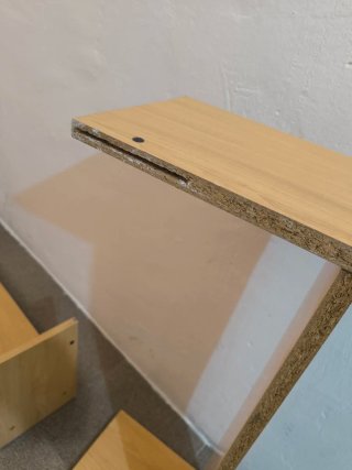 2 Estanterías de madera