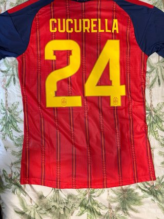 Camiseta Adidas España  dos estrellas cucrella