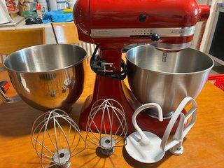 Batidora KitchenAid Artisan Roja