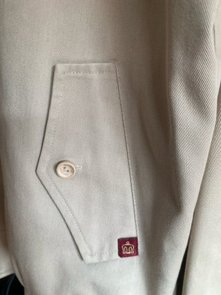 Chaqueta Harrington Merc Beige.