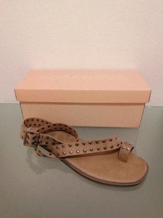 Sandalias Piel Vegana T39